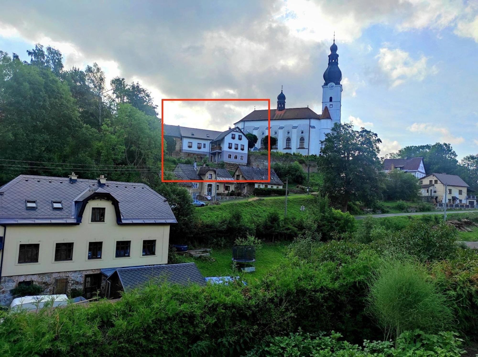 Apartman Postolka Branná Exterior foto